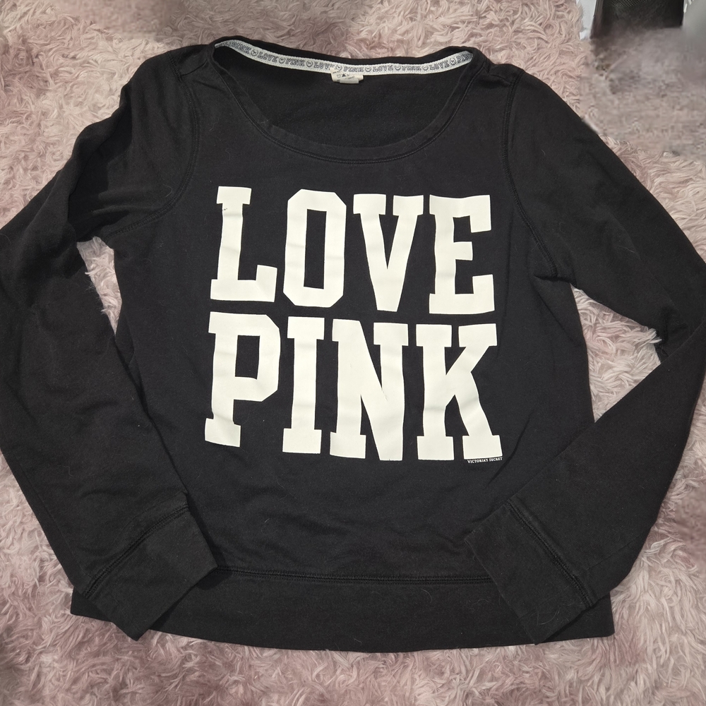PINK Victoria's Secret Bundle! Sweatshirt/Tank/Tshirt